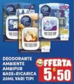 Maury's Deodorante ambiente ambipur base+ricarica offerta