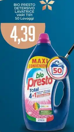 Supermercati Piccolo Bio presto detersivo lavatrice offerta