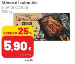Coop Stinco di suino Aia offerta