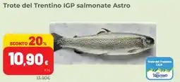 Coop Trote del Trentino IGP salmonate Astro offerta