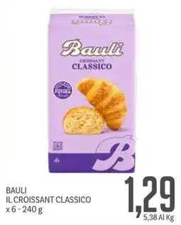 Supermercati Piccolo Bauli il croissant classico offerta