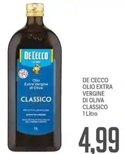 Supermercati Piccolo De cecco olio extra vergine di oliva classico offerta