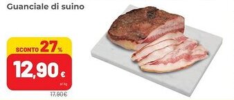Coop Guanciale di suino offerta