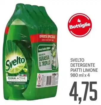 Svelto svelto detergente piatti limone
