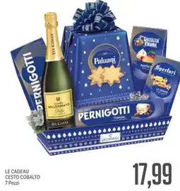 Supermercati Piccolo Le cadeau cesto cobalto offerta