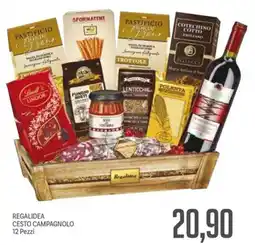 Supermercati Piccolo Regalidea cesto campagnolo offerta