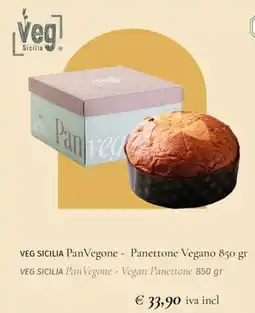 Prezzemolo e Vitale VEG SICILIA PanVegone - Panettone Vegano offerta