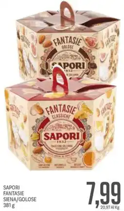 Supermercati Piccolo Sapori fantasie siena/golose offerta