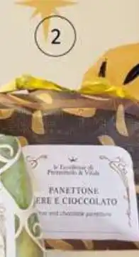Prezzemolo e Vitale Panettone pere e cioccolato offerta