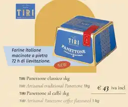 Prezzemolo e Vitale TIRI Panettone classico offerta