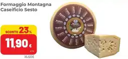 Coop Formaggio Montagna Caseificio Sesto offerta