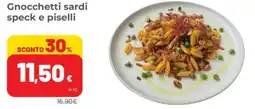 Coop Gnocchetti sardi speck e piselli offerta