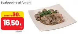 Coop Scaloppine ai funghi offerta