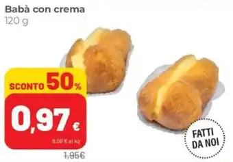 Coop Babà con crema offerta