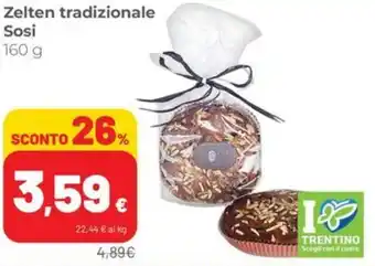 Coop Zelten tradizionale Sosi offerta