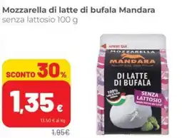 Coop Mozzarella di latte di bufala Mandara offerta