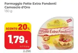 Coop Formaggio Fette Extra Fondenti Camoscio d'Oro offerta