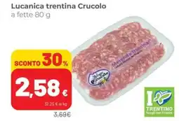 Coop Lucanica trentina Crucolo offerta