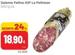 Coop Salame Felino IGP La Felinese offerta