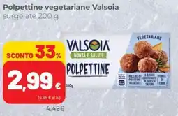 Coop Polpettine vegetariane Valsoia offerta
