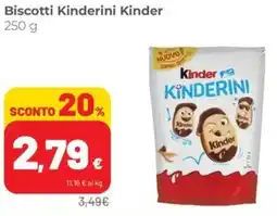 Coop Biscotti Kinderini Kinder offerta