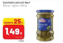 Coop Cetriolini piccoli Neri offerta