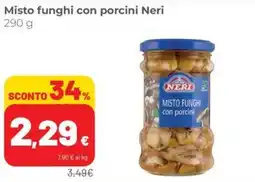 Coop Misto funghi con porcini Neri offerta