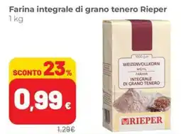 Coop Farina integrale di grano tenero Rieper offerta