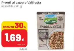 Coop Pronti al vapore Valfrutta offerta