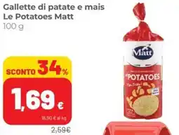 Coop Gallette di patate e mais Le Potatoes Matt offerta