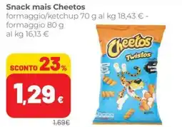 Coop Snack mais Cheetos offerta