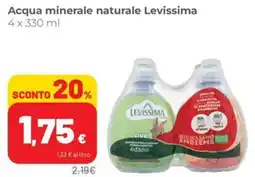 Coop Acqua minerale naturale Levissima offerta
