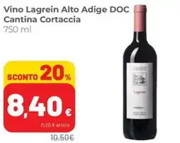 Coop Vino Lagrein Alto Adige DOC Cantina Cortaccia offerta