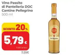 Coop Vino Passito di Pantelleria DOC Cantine Pellegrino offerta