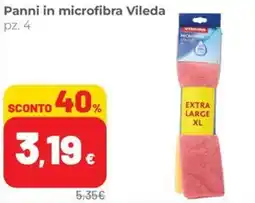 Coop Panni in microfibra Vileda offerta