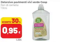 Coop Detersivo pavimenti vivi verde Coop offerta
