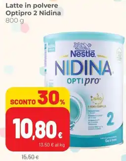 Coop Latte in polvere Optipro 2 Nidina offerta