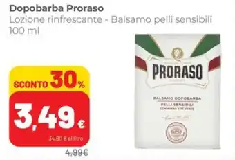 Coop Dopobarba Proraso offerta
