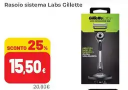 Coop Rasoio sistema Labs Gillette offerta