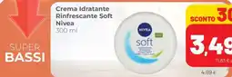 Coop Crema Idratante Rinfrescante Soft Nivea offerta