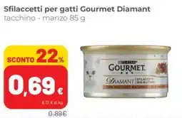Coop Sfilaccetti per gatti Gourmet Diamant offerta