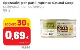 Coop Spezzatini per gatti Imprinta Natural Coop offerta