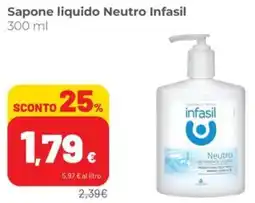 Coop Sapone liquido Neutro Infasil offerta