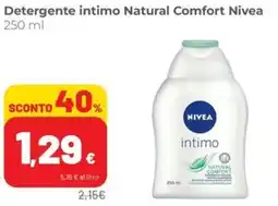 Coop Detergente intimo Natural Comfort Nivea offerta