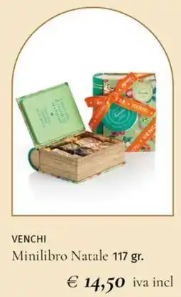 Prezzemolo e Vitale VENCHI Minilibro Natale offerta