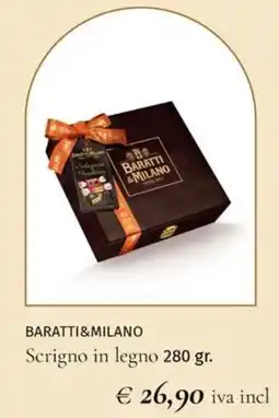 Prezzemolo e Vitale BARATTI &MILANO Scrigno in legno offerta