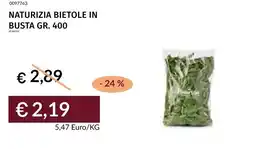 Prezzemolo e Vitale Naturizia bietole in busta offerta