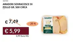Prezzemolo e Vitale Amadori sovracosce di pollo circa offerta