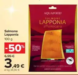 Carrefour Salmone Lapponia offerta