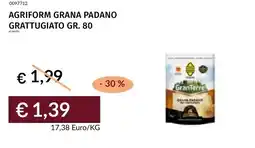 Prezzemolo e Vitale Agriform grana padano grattugiato offerta